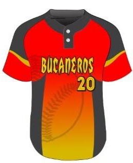 Chaqueta dos botones sublimada en degradado